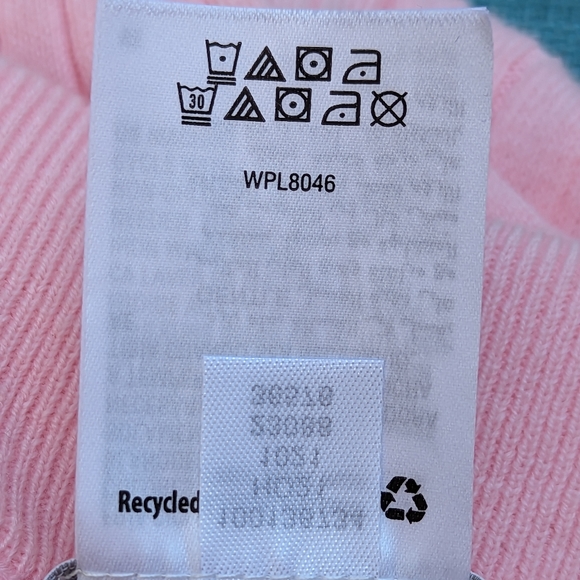 NWT Pink, Soft & Cozy Cable Knit, Wide Leg Charter Club Sugar Rush Pants, Large - Picture 10 of 10